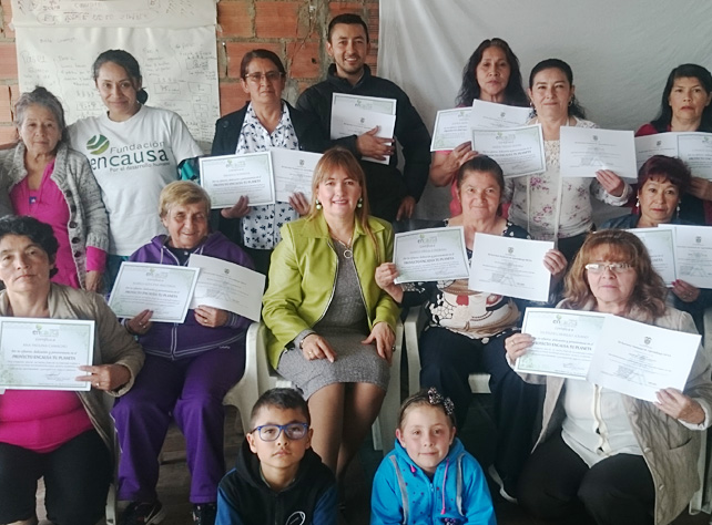 Participantes de Fundación Encausa